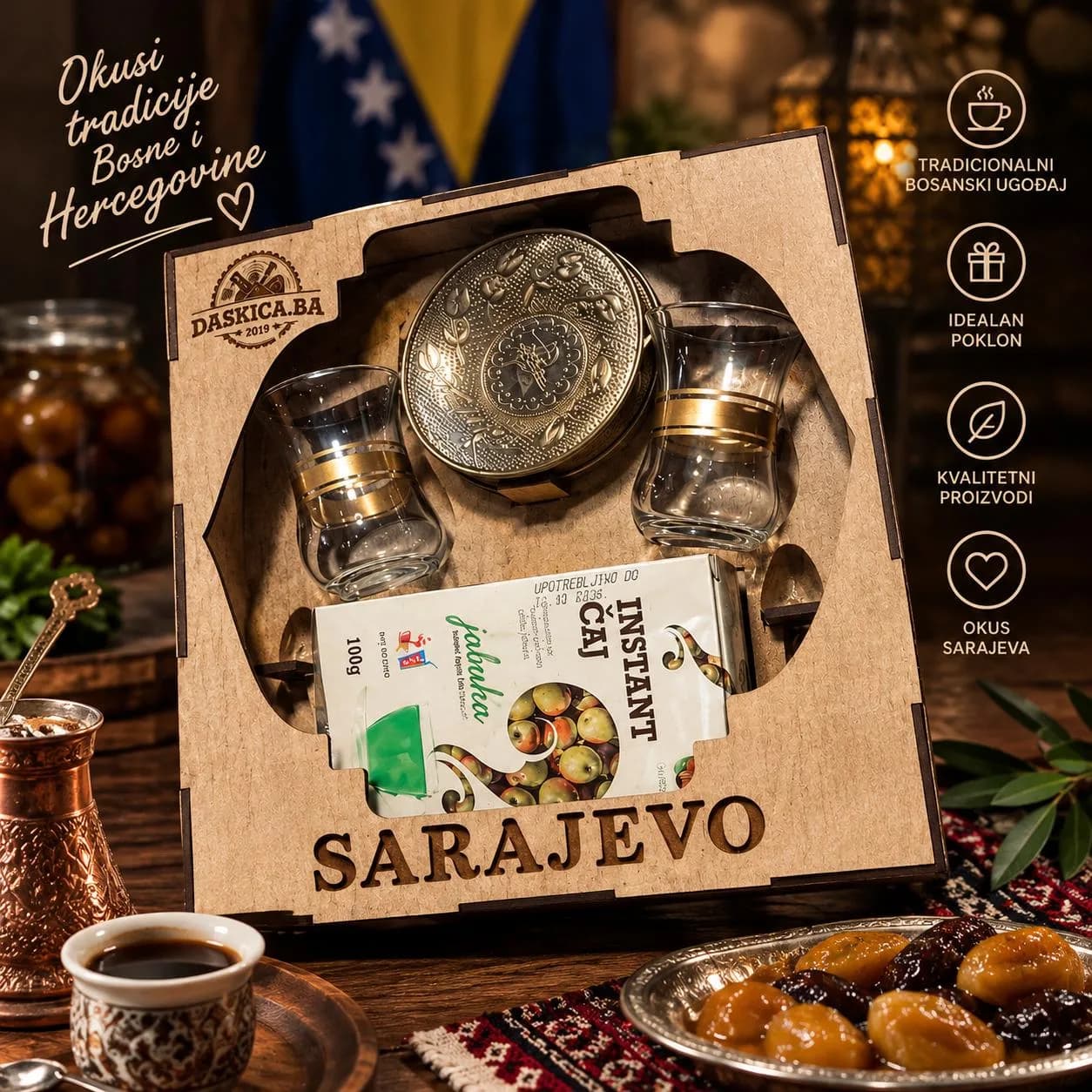 Kutija za čaj - premium pakovanje 
